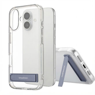 Imoshion Stand Backcover voor de Apple iPhone 16 Plus - Transparant