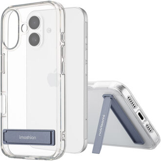 Imoshion Stand Backcover voor de Apple iPhone 16 Plus - Transparant