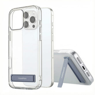 Imoshion Stand Backcover voor de Apple iPhone 16 Pro - Transparant