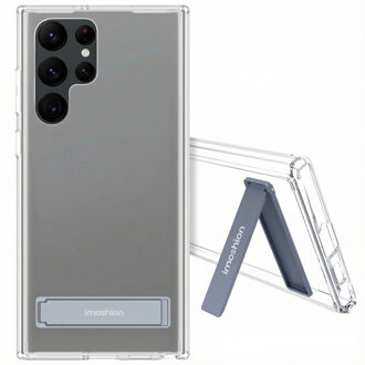 Imoshion Stand Backcover voor de Samsung Galaxy S22 Ultra - Transparant