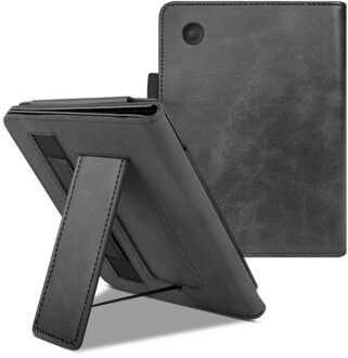 Imoshion Stand Bookcase Sleepcover met strap voor de Kobo Clara Colour / BW - Zwart - 6