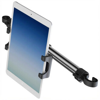 Imoshion Tablethouder Auto - Hoofdsteun Midden - Universeel - Uitschuifbaar Zwart - 12.9