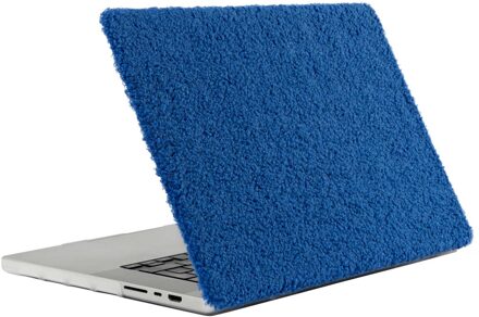 Imoshion Teddy Hard Cover voor de Apple MacBook Air 15 inch (2023 / 2024 M3 / 2025 M4 / 2026 M5) - Cobalt Blue Blauw