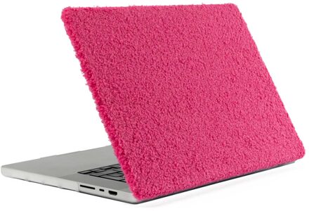 Imoshion Teddy Hard Cover voor de Apple MacBook Pro 13 inch (2020 / 2022) - Hot Pink Roze