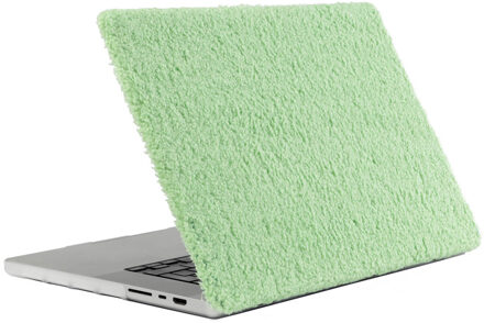 Imoshion Teddy Hard Cover voor de Apple MacBook Pro 14 inch (2021 / 2023 M3 chip / 2024 M4 chip / 2025 M5 chip) - Matcha Green Groen