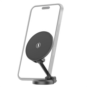 Imoshion Telefoonhouder auto met MagSafe - Draadloze oplader - Dashboard - Zwart - 10
