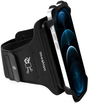 Imoshion Telefoonhouder hardlopen Silicon Grip - Zwart - Large/Extra Large