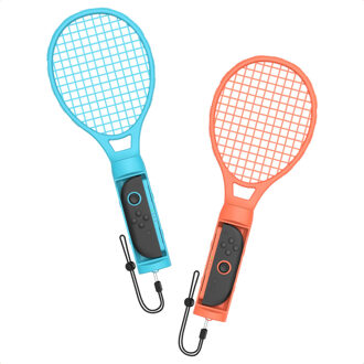 Imoshion Tennisrackets voor de Nintendo Switch 2 - Set van 2 - Blauw / Rood Meerkleurig - One size