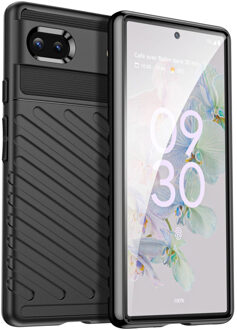 Imoshion Thunder Backcover voor de Google Pixel 6a - Zwart