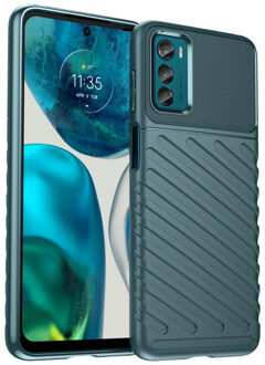 Imoshion Thunder Backcover voor de Motorola Moto G42 - Groen