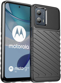 Imoshion Thunder Backcover voor de Motorola Moto G53 - Zwart