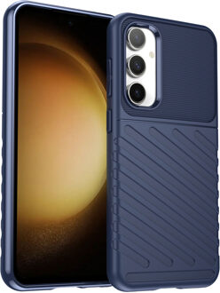Imoshion Thunder Backcover voor de Samsung Galaxy S23 FE - Donkerblauw