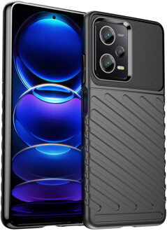 Imoshion Thunder Backcover voor de Xiaomi Poco X5 Pro 5G - Zwart