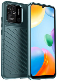 Imoshion Thunder Backcover voor de Xiaomi Redmi 10C - Groen