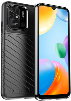 Imoshion Thunder Backcover voor de Xiaomi Redmi 10C - Zwart