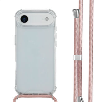 Imoshion Transparante Backcover met koord voor de Apple iPhone Air - Rosé Goud