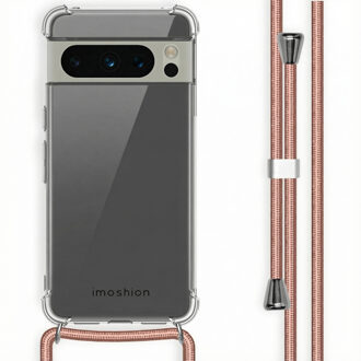 Imoshion Transparante Backcover met koord voor de Google Pixel 8 Pro - Rosé Goud