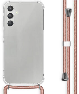 Imoshion Transparante Backcover met koord voor de Samsung Galaxy A15 (5G/4G) - Rosé Goud