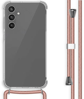 Imoshion Transparante Backcover met koord voor de Samsung Galaxy A25 (5G) - Rosé Goud