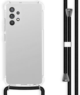 Imoshion Transparante Backcover met koord voor de Samsung Galaxy A32 (4G) - Zwart