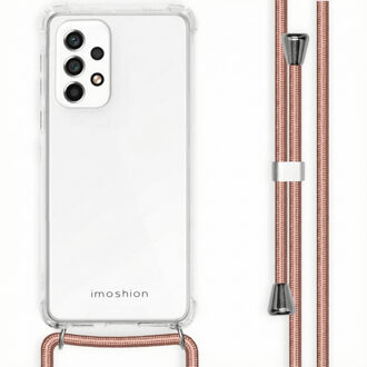 Imoshion Transparante Backcover met koord voor de Samsung Galaxy A33 - Rosé Goud