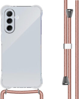 Imoshion Transparante Backcover met koord voor de Samsung Galaxy A56 - Rosé Goud