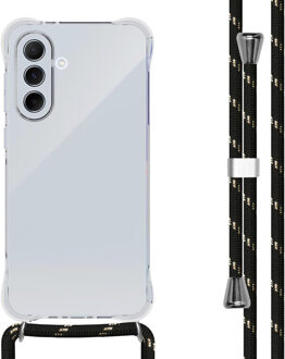 Imoshion Transparante Backcover met koord voor de Samsung Galaxy A56 - Zwart / Goud