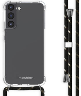 Imoshion Transparante Backcover met koord voor de Samsung Galaxy S22 Plus - Zwart & Goud