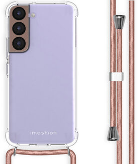 Imoshion Transparante Backcover met koord voor de Samsung Galaxy S22 - Rosé Goud
