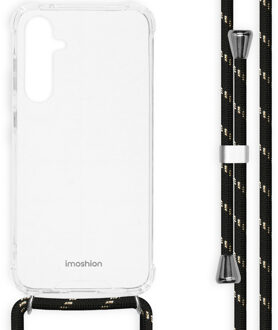 Imoshion Transparante Backcover met koord voor de Samsung Galaxy S23 FE - Zwart & Goud