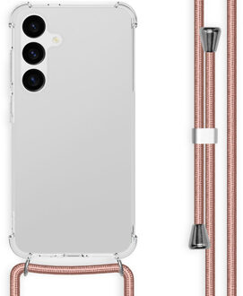Imoshion Transparante Backcover met koord voor de Samsung Galaxy S24 Plus - Rosé Goud