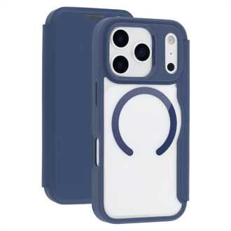 Imoshion Transparante Bookcase met MagSafe voor de Apple iPhone 17 Pro - Blauw