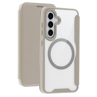 Imoshion Transparante Bookcase met MagSafe voor de Samsung Galaxy S26 - Beige