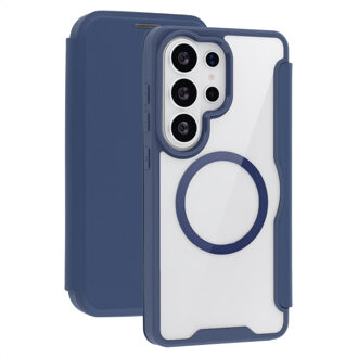 Imoshion Transparante Bookcase met MagSafe voor de Samsung Galaxy S26 Ultra - Blauw