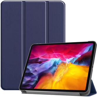 Imoshion Trifold Bookcase iPad Pro 11 (2021) tablethoes - Donkerblauw