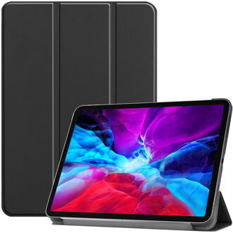 Imoshion Trifold Bookcase iPad Pro 12.9 (2020) / Pro 12.9 (2018) tablethoes - Zwart