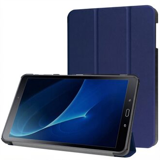 Imoshion Trifold Bookcase Samsung Galaxy Tab A 10.1 (2016) tablethoes - Donkerblauw