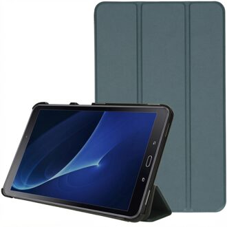 Imoshion Trifold Bookcase Samsung Galaxy Tab A 10.1 (2016) tablethoes - Donkergroen