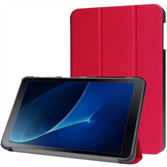 Imoshion Trifold Bookcase Samsung Galaxy Tab A 10.1 (2016) tablethoes - Rood