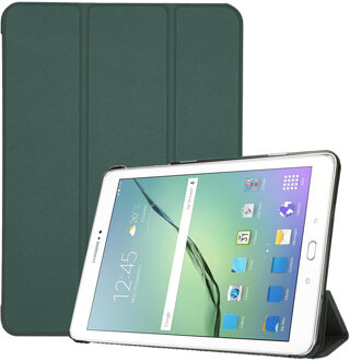 Imoshion Trifold Bookcase Samsung Galaxy Tab S2 9.7 tablethoes - Donkergroen