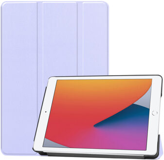 Imoshion Trifold Bookcase voor de Apple iPad 9 (2021) 10.2 inch / iPad 8 (2020) 10.2 inch / iPad 7 (2019) 10.2 inch - Lila Paars