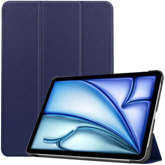 Imoshion Trifold Bookcase voor de Apple iPad Air 13 inch (2025) M3 / (2024) M2 - Donkerblauw