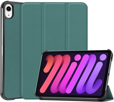 Imoshion Trifold Bookcase voor de Apple iPad Mini 7 (2024) / iPad Mini 6 (2021) - Donkergroen - 8.3