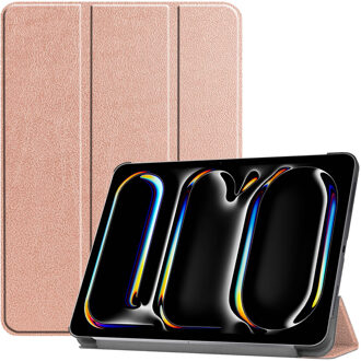 Imoshion Trifold Bookcase voor de Apple iPad Pro 13 (2025) M5 / (2024) M4 - Rosé Goud