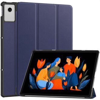 Imoshion Trifold Bookcase voor de Lenovo Idea Tab Plus - Donkerblauw - 12.1