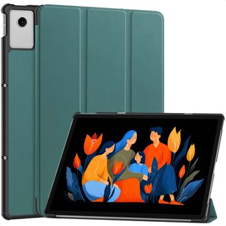 Imoshion Trifold Bookcase voor de Lenovo Idea Tab Plus - Donkergroen - 12.1