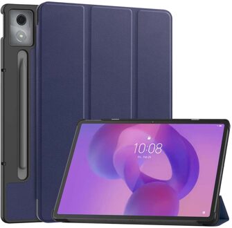 Imoshion Trifold Bookcase voor de Lenovo Idea Tab Pro - Donkerblauw - 12.7