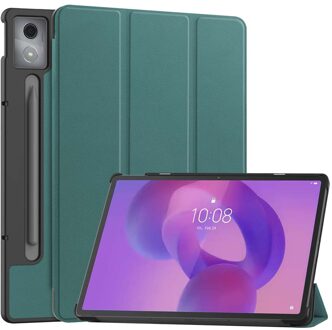 Imoshion Trifold Bookcase voor de Lenovo Idea Tab Pro - Donkergroen - 12.7