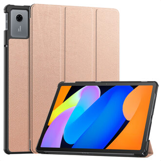 Imoshion Trifold Bookcase voor de Lenovo Idea Tab - Rose Gold Rosé goud - 11