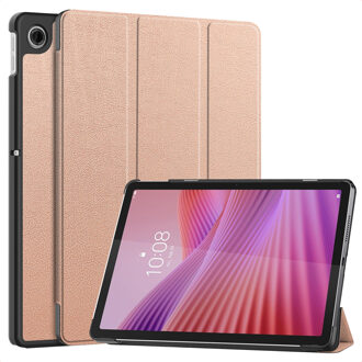 Imoshion Trifold Bookcase voor de Lenovo Tab (2025) - Rose Gold Rosé goud - 10.1